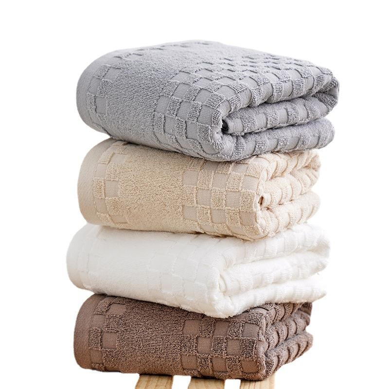 100%pure Cotton Towel, Enlarged and Thickened Bath Towel, Quick Drying Hand Wash Face Towel, Bathroom, Family Hotel, Adult Apron