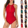 Women's Color Swimsuit Sexy One-piece Swimsuit