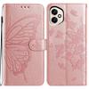 Butterfly Flower Leather Phone Wallet Case Book For Huawei P50 P40 P30 P20 P10 Plus P9/P8 Lite Flip Cover With Card Holder Strap