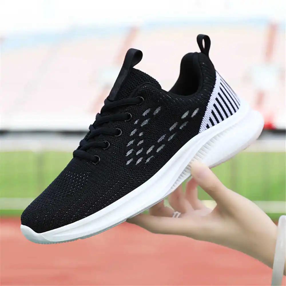 Fashion Mesh Number 41 Special Flat Shoes Loafers Gray Woman Sneakers Boots Large Size Sport Daily Lux Unusual Teniz Models Idea