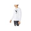 Asics Aim-Trg Dry Sweat-Wicking Quick-Dry Round Neck Long Sleeve T-Shirt Unisex Tops Bright-White 2031E716-100