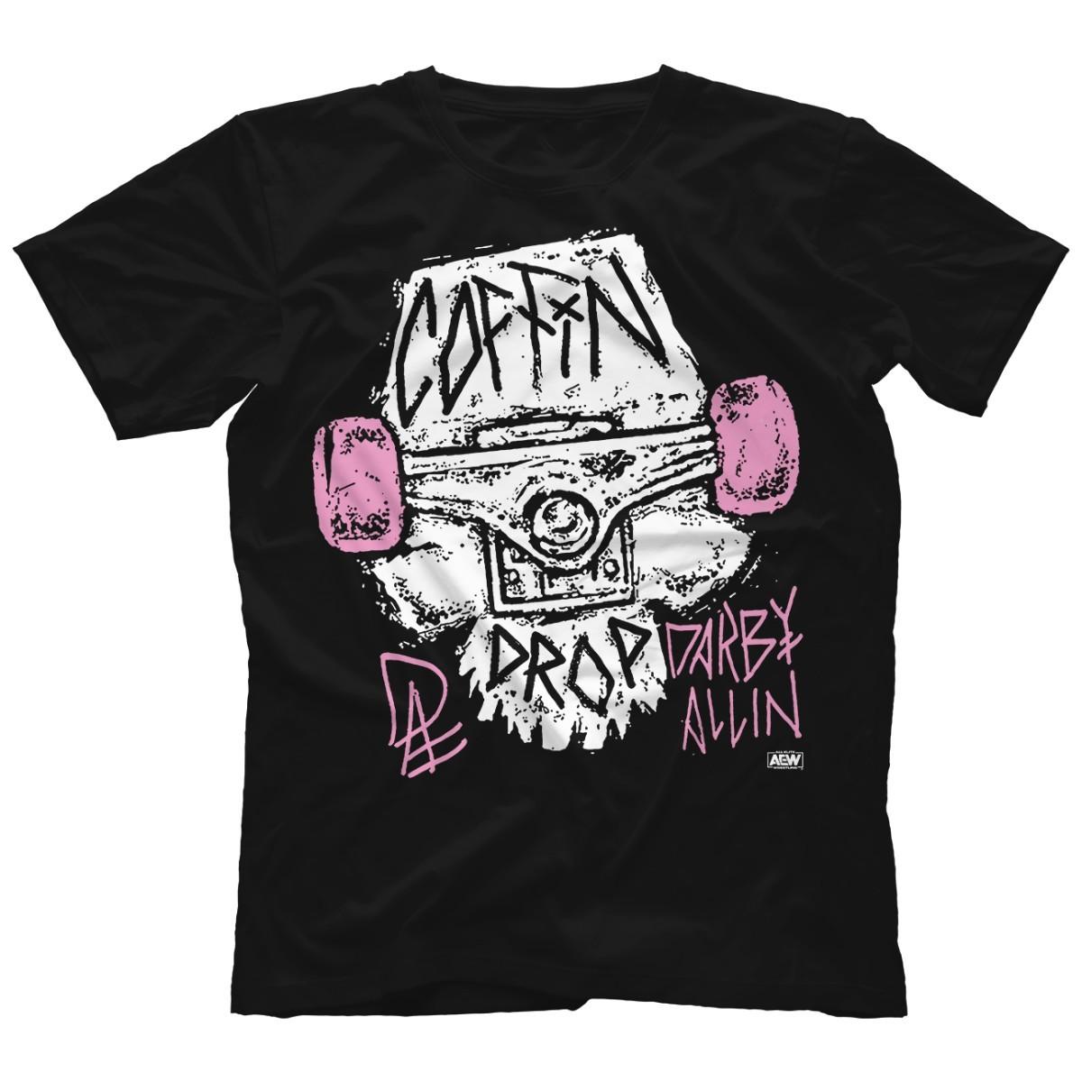 Darby Allin Coffin Drop Wrestling World Champion Shirt YH279 L