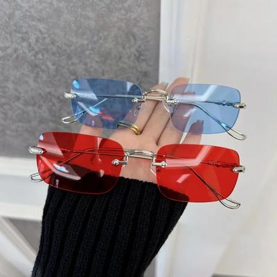 Modische quadratische Sonnenbrille Damen Herren Markendesigner Elegant Sonnenbrille Weiblich Outdoor Klassisch Reise