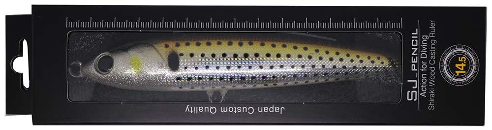 

Zeake SJ Pencil SJP005 Silver Powder Hollow Conoco 14.5cm