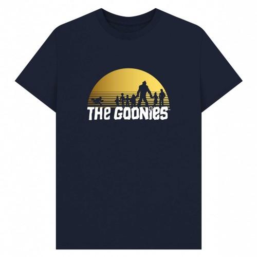 Die Goonies Unisex Erwachsenen Sonnenuntergang Silhouetten T-Shirt