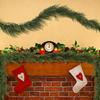 6 Ft Christmas Garland, Artificial Realistic Cedar  Garland,Real Faux Garlands For Decoration Outdoor Indoor Mantle Fireplace