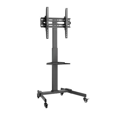 Mobile TV Mount - Stand with Shelf Cabletech