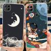 For Xiaomi Redmi 9C Case Cute Spaceman Soft Silicone Phone Case For Xiaomi Redmi 9C NFC 9 C Redmi9C Back Cover 6.53'' Funda Capa