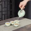 Dingyao Kung Fu Tea Set, One Pot and Two Cups of Real Estate Business Accompanying Small Gifts