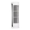 Tower Fan 90 Degree Oscillating Fan with 2 Speeds Light Standing Bladeless Fan 34dB Quiet USB 2.0 for Indoors Bedroom