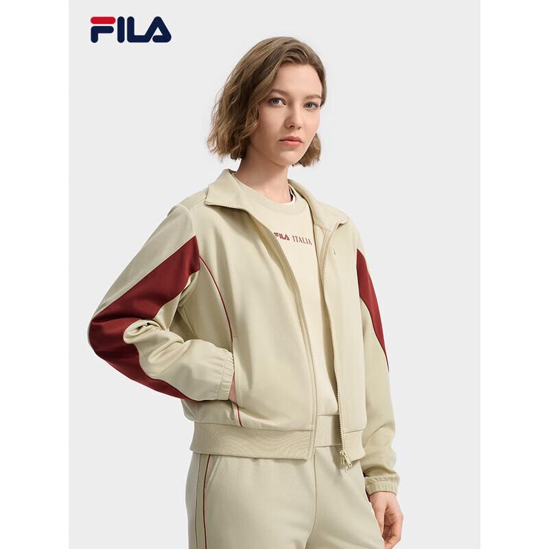 FILA Women s Stand-Collar Knitted Jacket XL