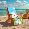 Ultra-Soft Beach Towel with CoComelon Theme,Ideal for Pool - Camping, Diving - Perfect Travel Essential, Vibrant Beach Towel.
