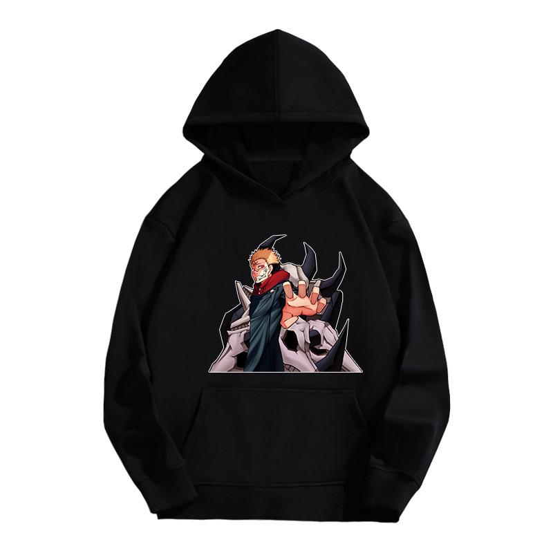 Jujutsu Kaisen 2D Printed Men's Hoodie Autumn Brand Hoody Y2K Clothes Vintage Fashion Casual Unisex Long Sleeve Pullovers