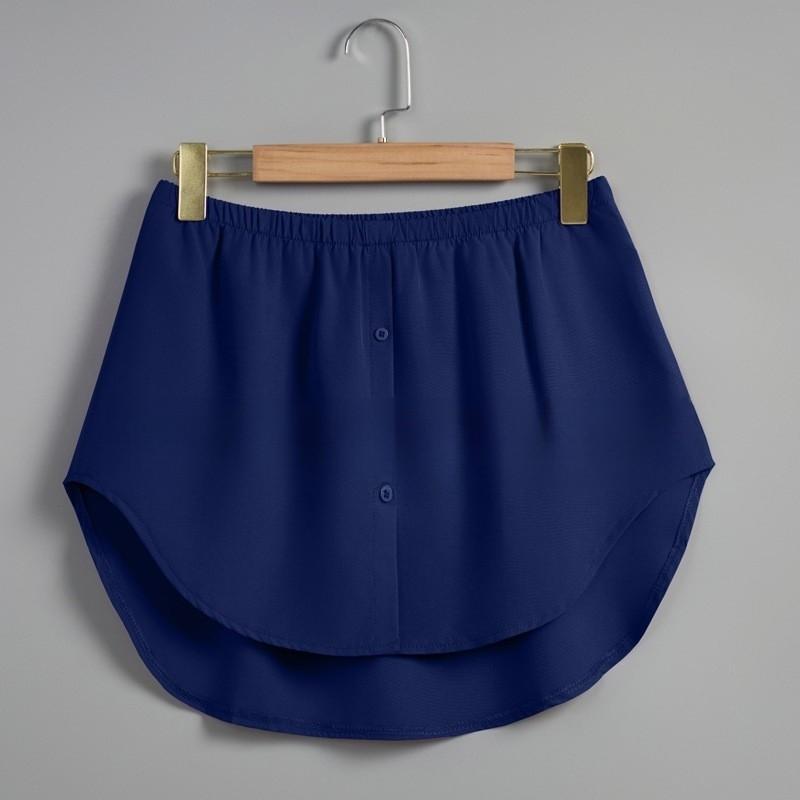 Street Style Short Skirt With Polyester Knit Fabric For Casual Girls