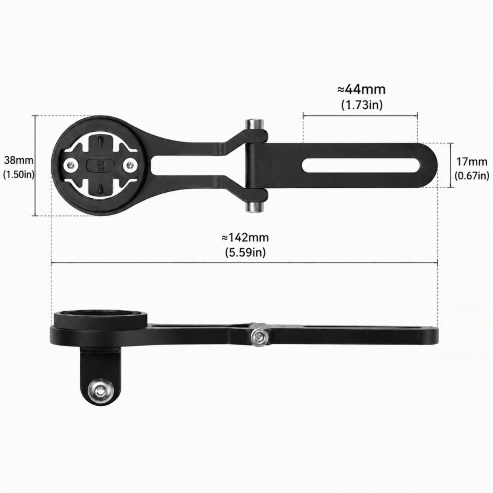 Versatile Bike Computer Mount 270° Tilt Cycling Computer Mount  Cycling Sports