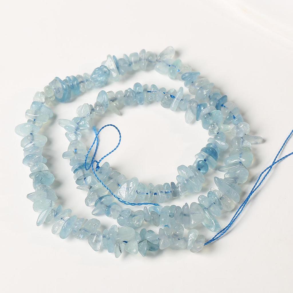 80cm Natürliche Amethyst Splitterkette - Poliert, Unregelmäßige Streifen für DIY Schmuck & Armbänder