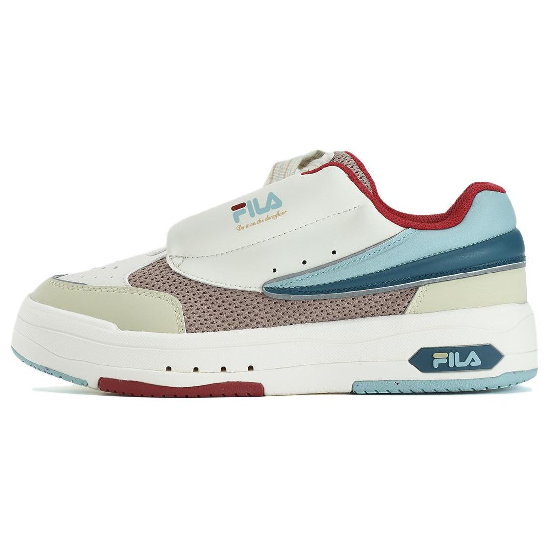 

Fila Комбинированные Удобные Универсальные Низкие Кеды для Скейтбординга Женские кроссовки Белый Коричневый F12W334201FRG 38.5