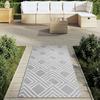 VidaXL Tapis d'extérieur ARAKIL gris 80 x 150 cm PP 368561