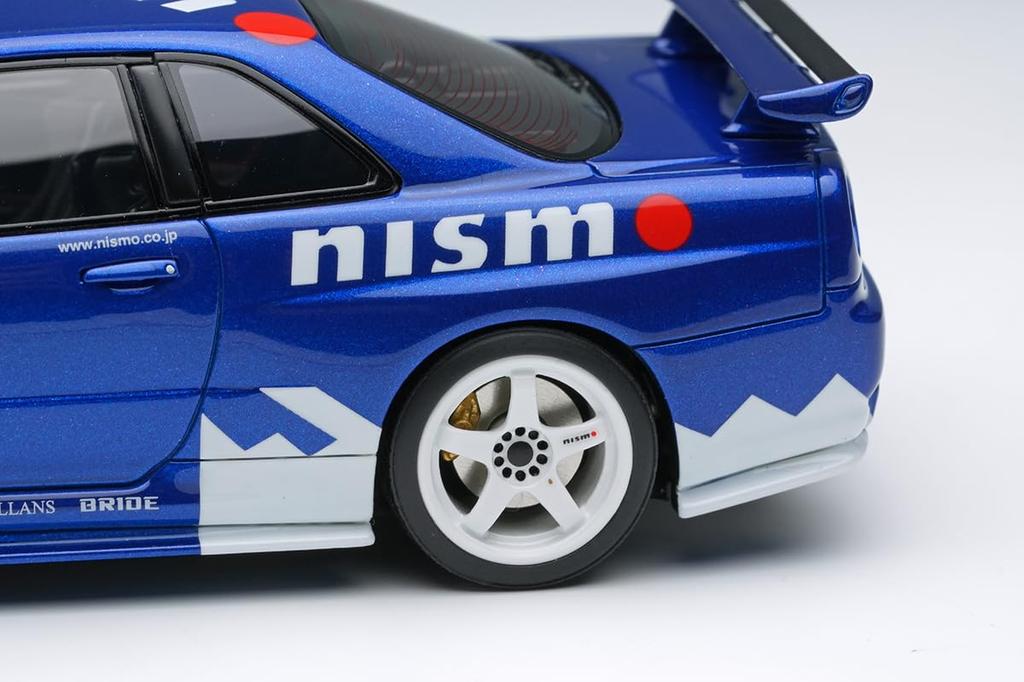 Makeup EIDOLON Nissan Skyline NISMO Launch Version Tokyo Auto Salon 2000 Finished Product EM771 1/43 GT-R (BNR34 R-tune)
