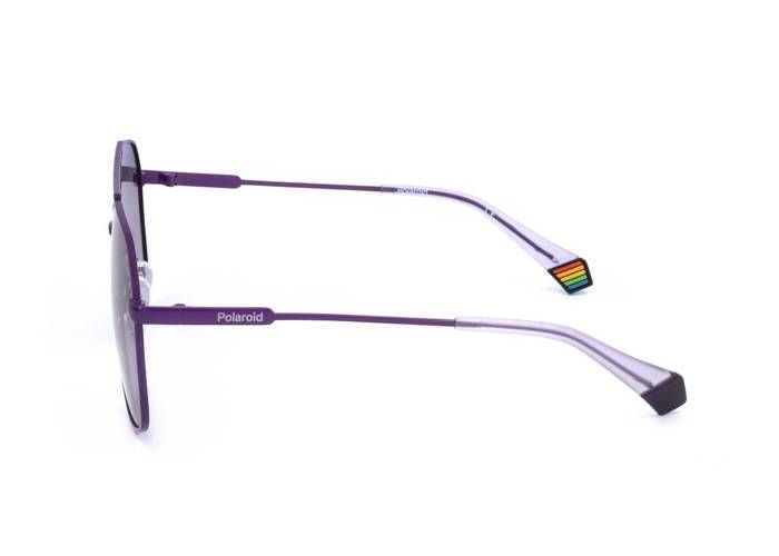 Lunettes de soleil Unisexe - Polaroid - PLD 6173S - Couleur Violet - Monture Métal - Style Tendance