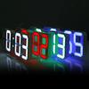 3D Digital Alarm Clock Wall LED Clock Desk Alarm Clock with Temperature for Home Kitchen Office
