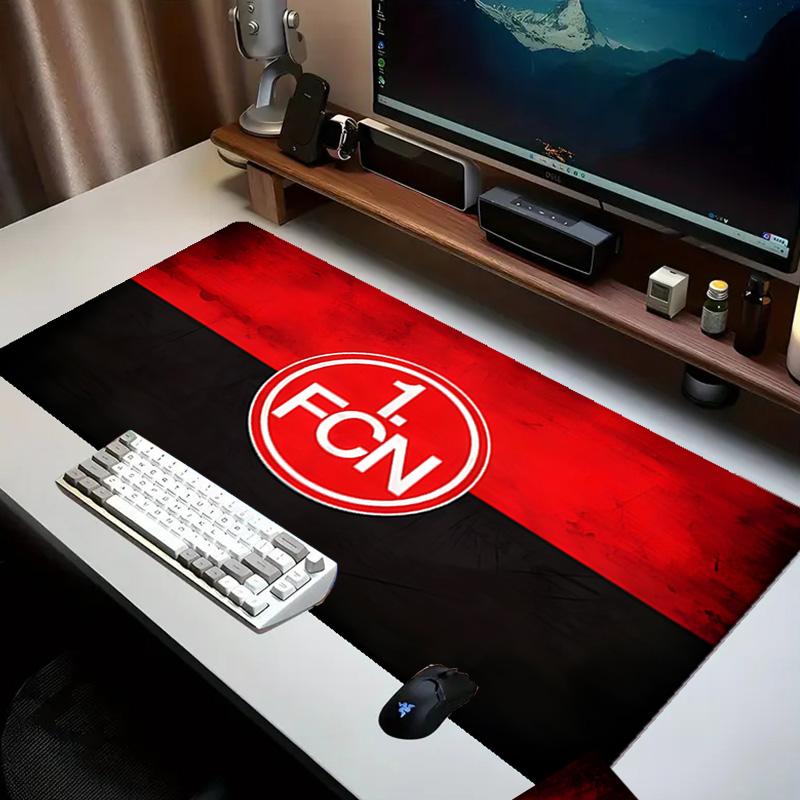 Club de Football de Nuremberg Tapis de souris Tapis de Bureau, Tapis de Souris Gaming Mousepad, Tapis de Clavier, Support Caoutchouc Antidérapant Robuste, Cadeau