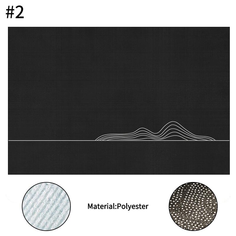 Quick Drying Dish Mat Printed Kitchen Tableware Coffee Draining Pad Dinnerware Cup Bottle Placemat Super Absorbent CoffeeMats