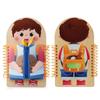 Educational Early Learning Toys Learn Dress Toddlers Quiet Books 3D Activity Books  Birthday