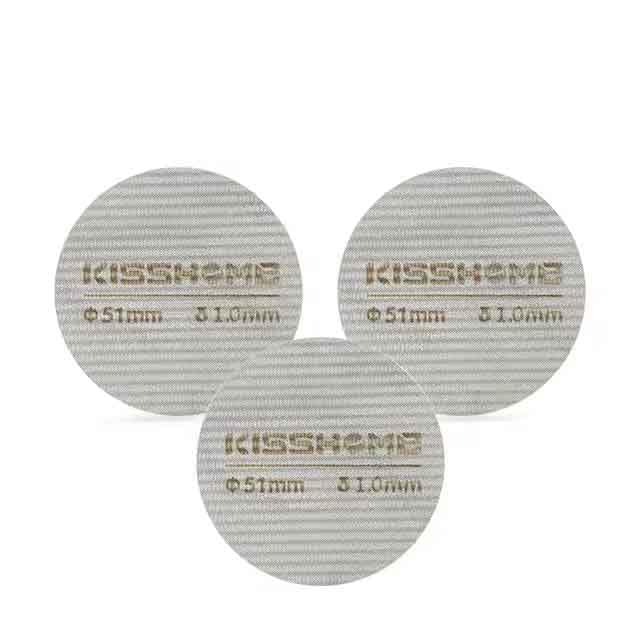 zmart Coffee Pack Screen, Reusable Heat-Resistant Metal Espresso Filter Mesh, 51mm, for Portafilters, Barista Accessories, Espresso Filter, Coffee
