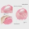 Silicone Scalp Massaging Shampoo Brush and Anti-Itch Comb