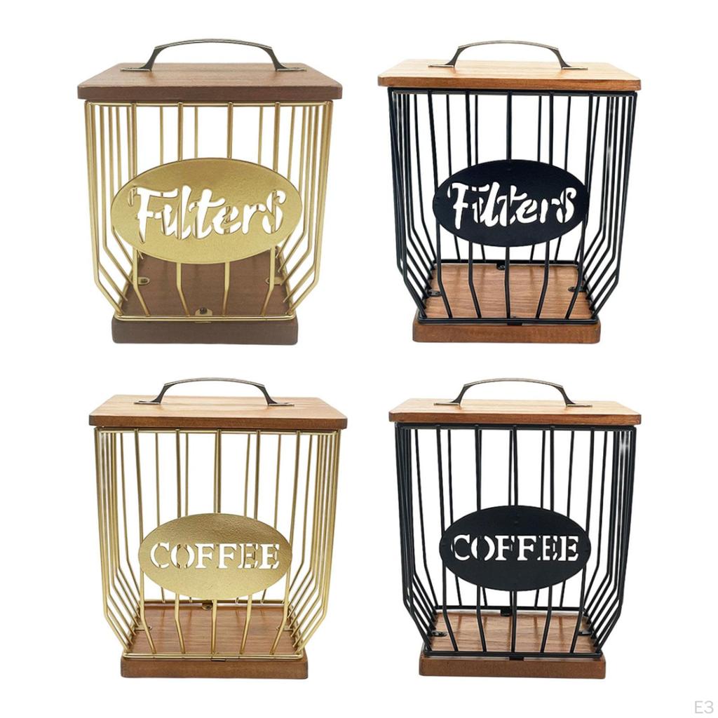 Organizzatore porta capsule caffè per piano di lavoro con supporto
