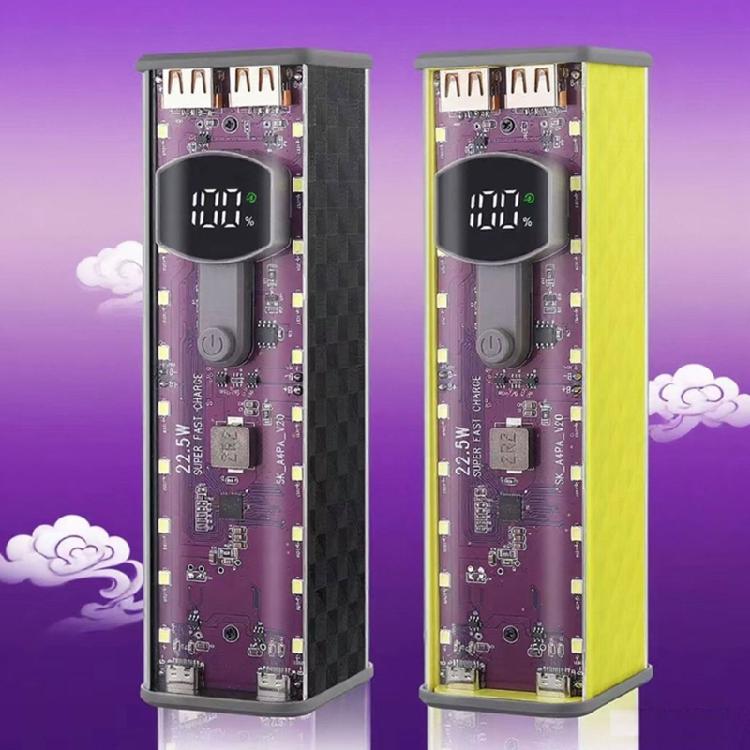 User Friendly 8 Slot 18650 PowerBanks Kit No Welding Neededs Plastic Construction Energy Solution