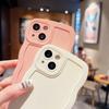 Pro iPhone 16 Pro 15 14 Vlnitý Vzor Pouzdro na Telefon 13 Pro Max 12 11 7 8 XR X XS Max Pouzdro Silikonový Kryt na Ochranu Fotoaparátu