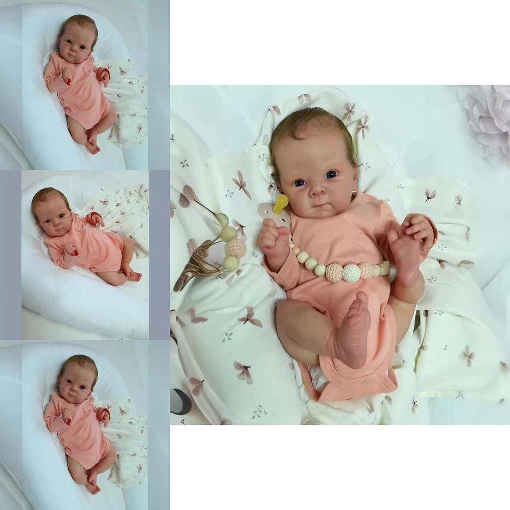 Silicone Baby Reborn Doll 48cm With Realistic Features For Collectors And Gift Lovers