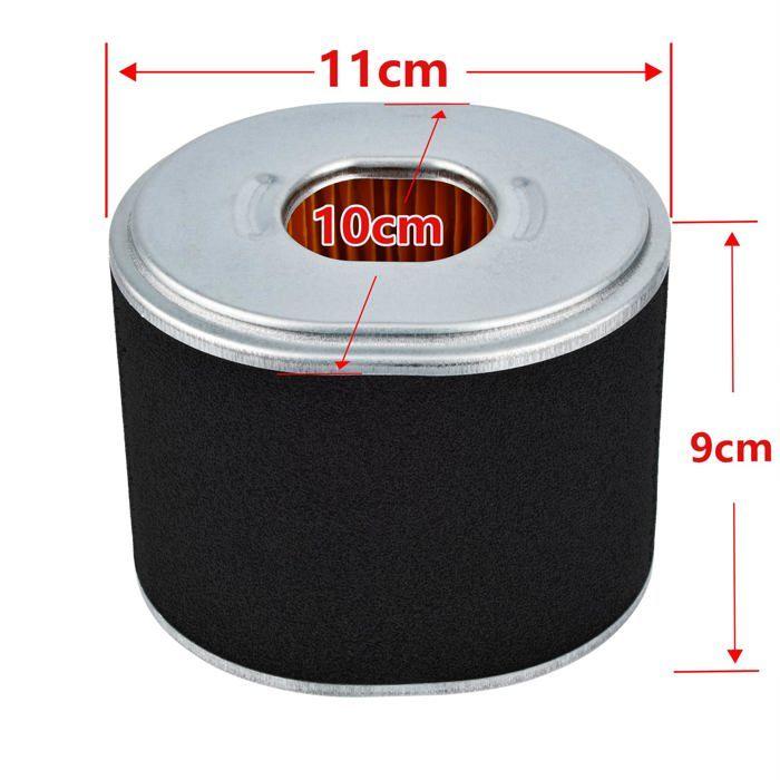 Filtre à air pour Honda GX340 GX390 188F 190F (remplace 17210-ZE3-505) - moteur essence 4T