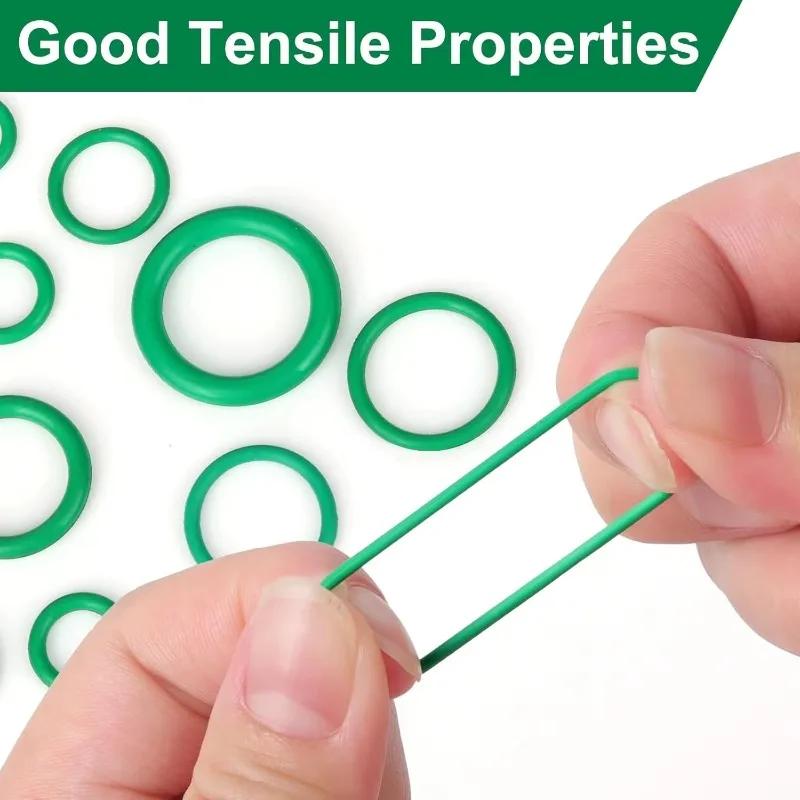 Elástico O-ring Juntas de borracha Anéis de vedação universais para ar condicionado Pressão de torneira Reparo de encanamento Kits de arruela sortidos