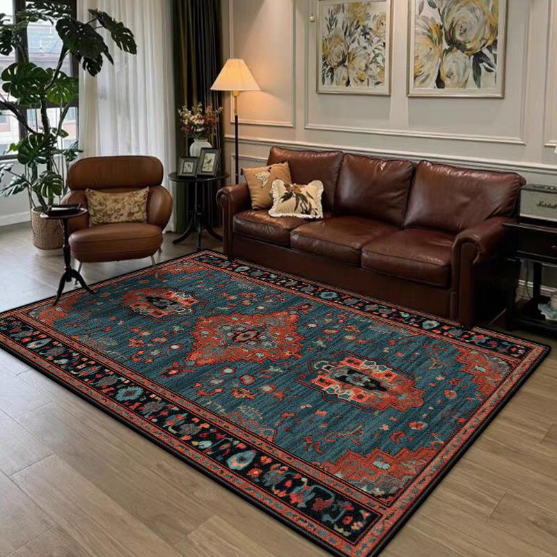 Bohemian Carpet 200x300 Non-slip Large Rugs Easy Cleaning Floor Mat for Living Room Bedroom Lounge Coffee Tables