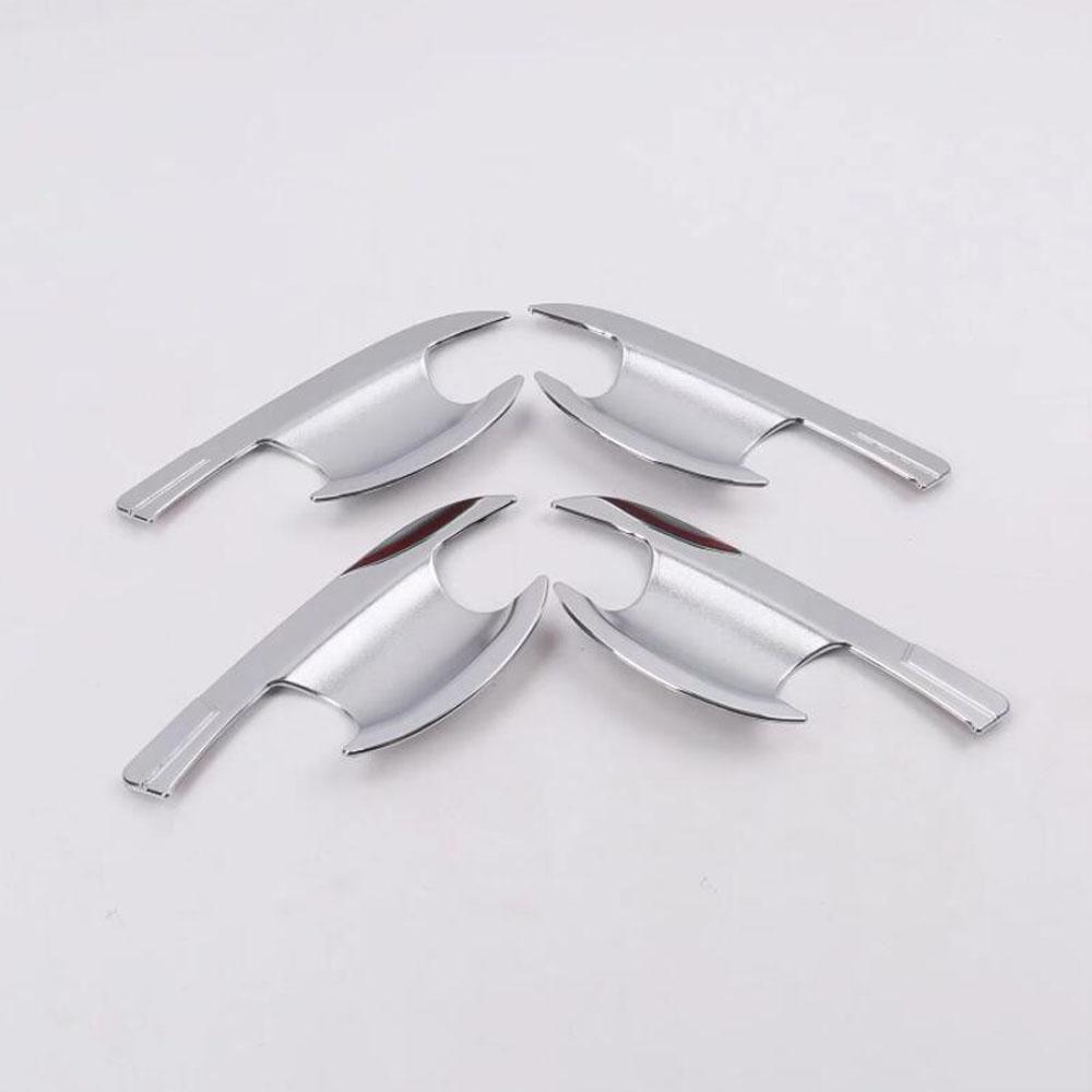 For VW Volkswagen Golf7 Golf 7 2014 2015 2016 2017 2018 Car Door Handle Bowl Cover Trim Chrome Exterior Accessories Sticker