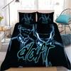 D-Daft P-Punk Duvet Cover Set Home Style Bedding Soft Laundry Cotton Bed 3 Piece Set Student Dormitory Gift