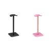 Aluminium Alloy Headphone Stand Holder Rack Space Saving Headset Stand Rack Desktop Organizer Display Earphone Hanger Bracket