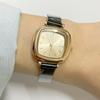Simple casual women's watch mesh belt high-end quartz watch waterproof small sugar cube women's watch