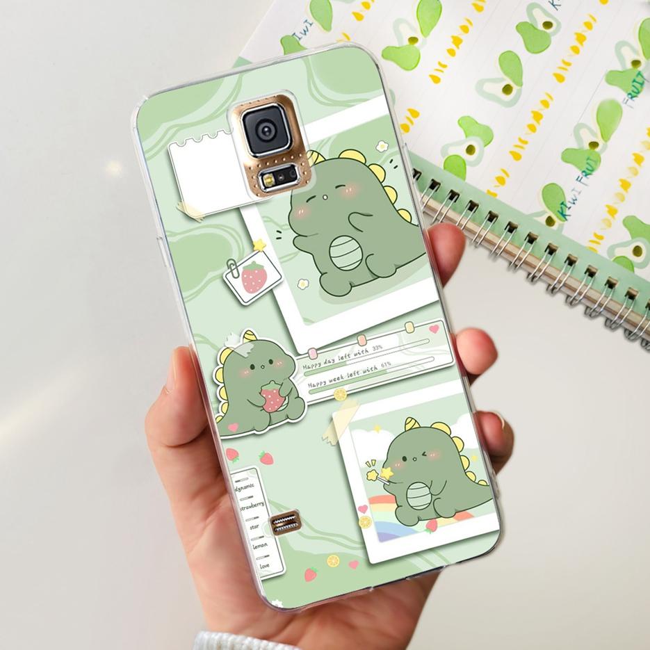 For Samsung Galaxy S5 Case SM-G900F G900I G900M Stylish Painted Cover Soft Silicone Phone Case For Samsung S5 S 5 GalaxyS5 Shell