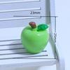 3D Cartoon Apple Resin Charms for DIY Jewelry and Keychains