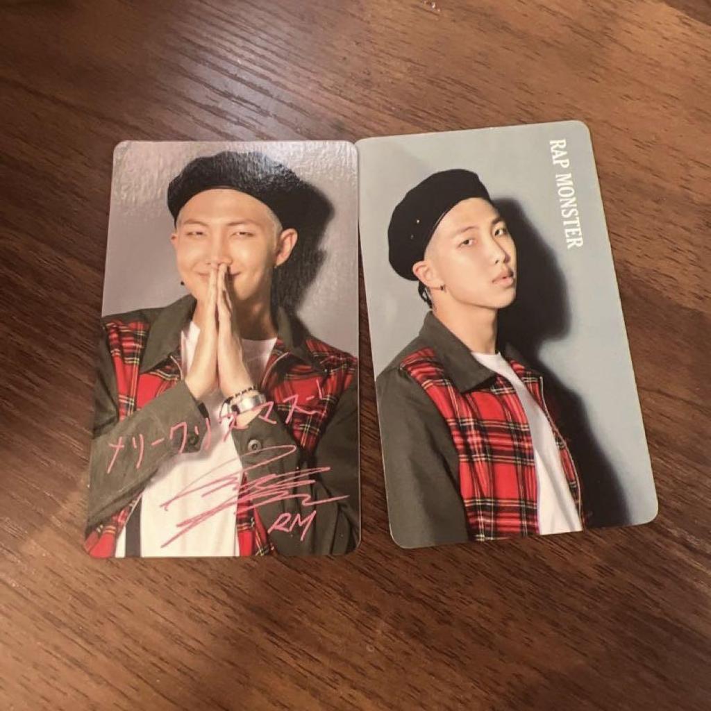 [USED] BTS Bangtan Boys Namjoon RM Trading Card Rare