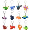Kids Gift DIY Gift Party Supplies Dinosaur Keychain Dino Key Rings Dinosaur Pendant Party Decor