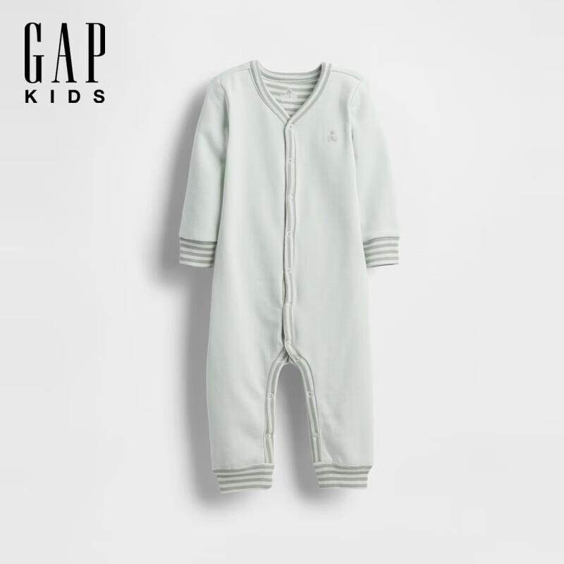 Gap Baby 2025 Fall Little Bear Embroidered Romper 80/48