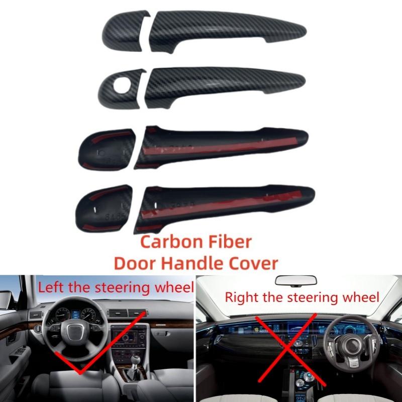 Carbon Fiber Doors Car Upgrade Door Handle Cover Trim For BMW E46 330 330ci M3 1996 1997 - 2005 Car Modification