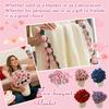 Flower Bouquet Blanket Handmade Rose Flower Bouquet Blanket