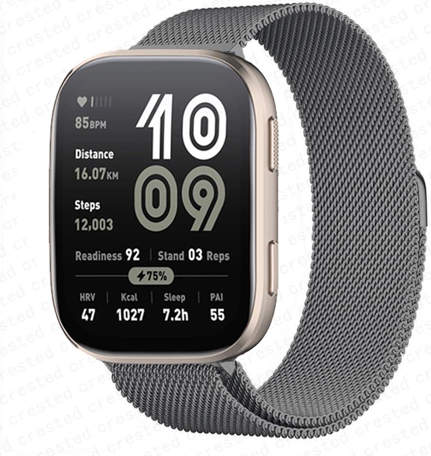 20mm 22mm watch Strap for Amazfit bip 6 5 Balance GTS 4 mini 2 2e 3 GTR 4 2 3 Pro milanese loop correa bracelet huawei gt 5 Band