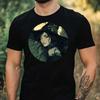 T-Shirt Herren Gruselige Hexe Motiv Baumwolle Größe XS bis 5XL